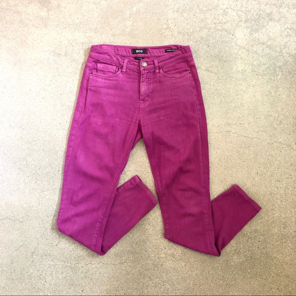 Urban Outfitters Fuchsia Pants